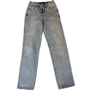 Vintage Hollister Womens Jeans Ultra High Rise Mom Skinny Leg Stretch Blue SZ 0S